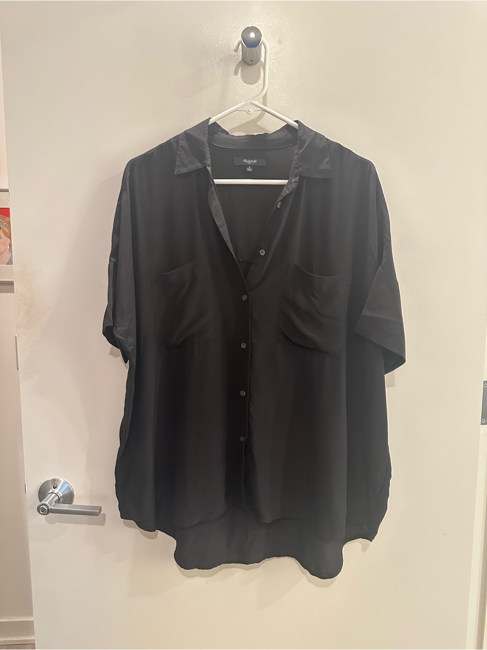 Madewell Silk Courier Shirt